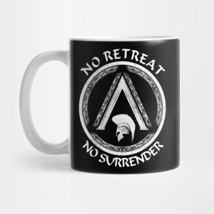 Sparta Helmet Lambda Symbol Mug